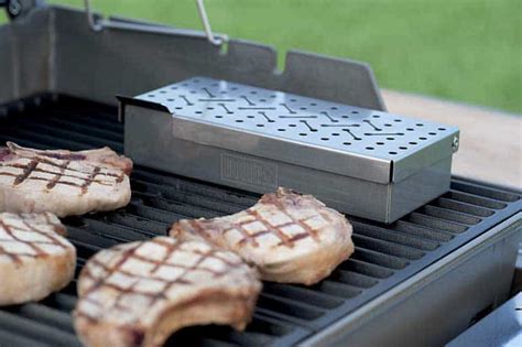 cheap grill small metal box|7 Best Smoker Boxes for Your Gas Grill (Rated & Reviewed).